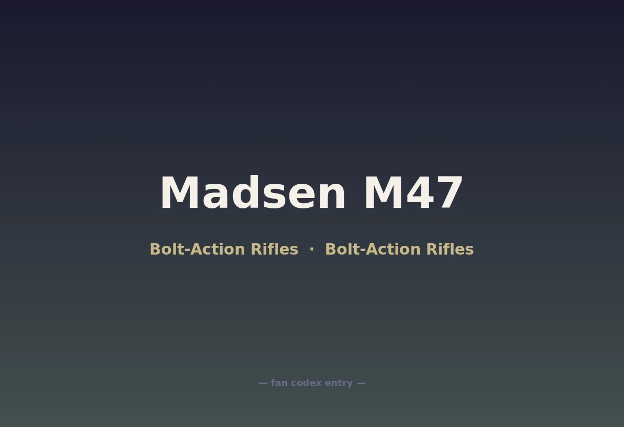 Madsen M47