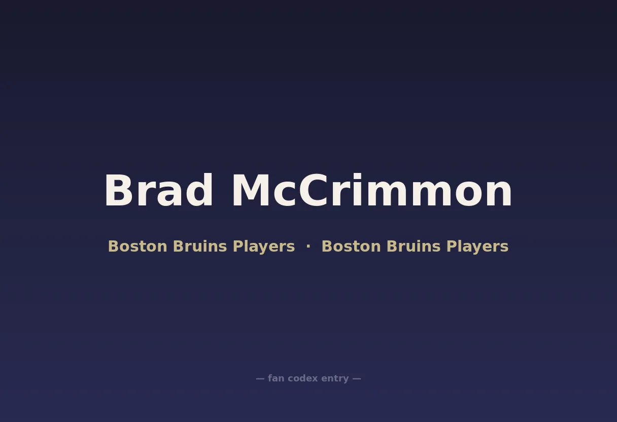 Brad McCrimmon