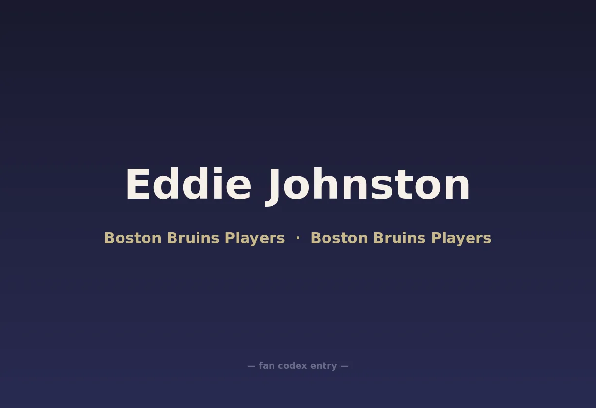 Eddie Johnston
