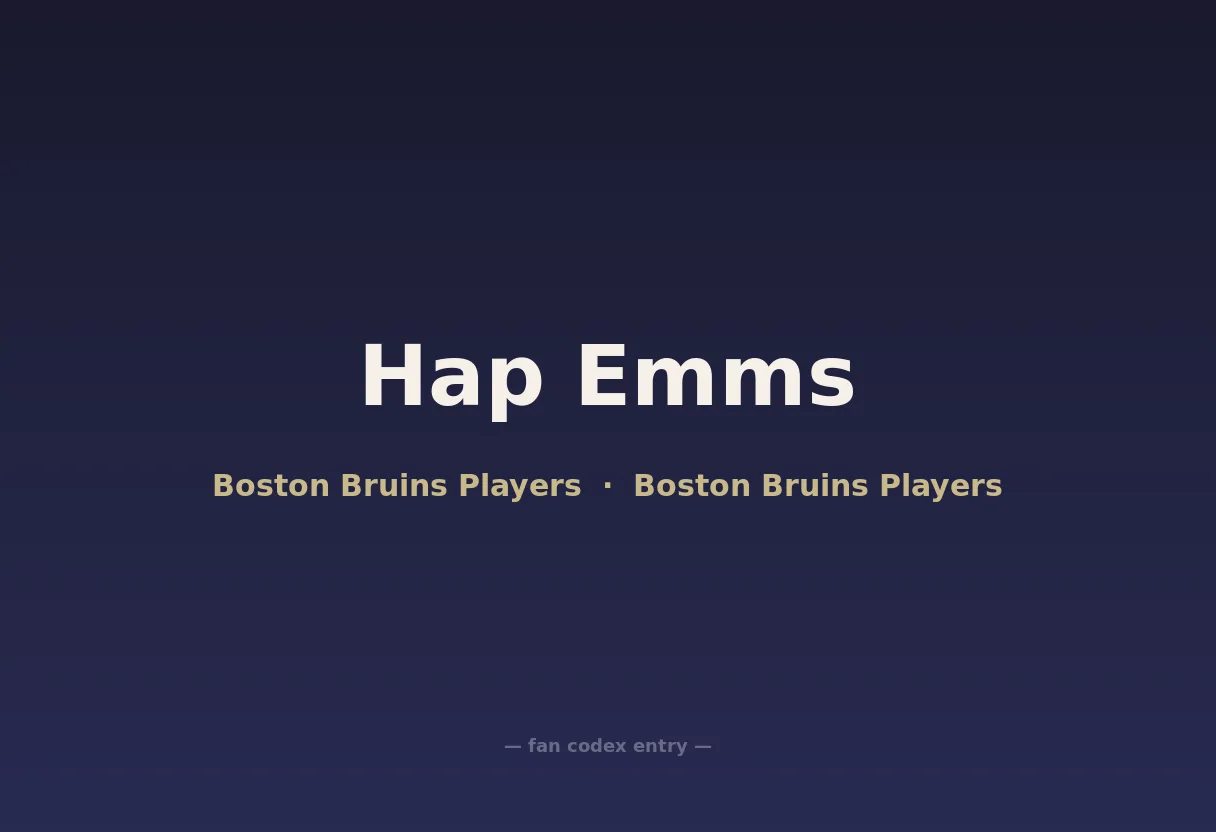 Hap Emms