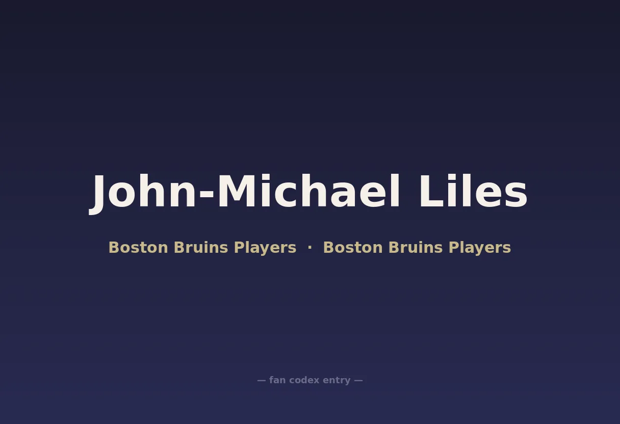 John-Michael Liles