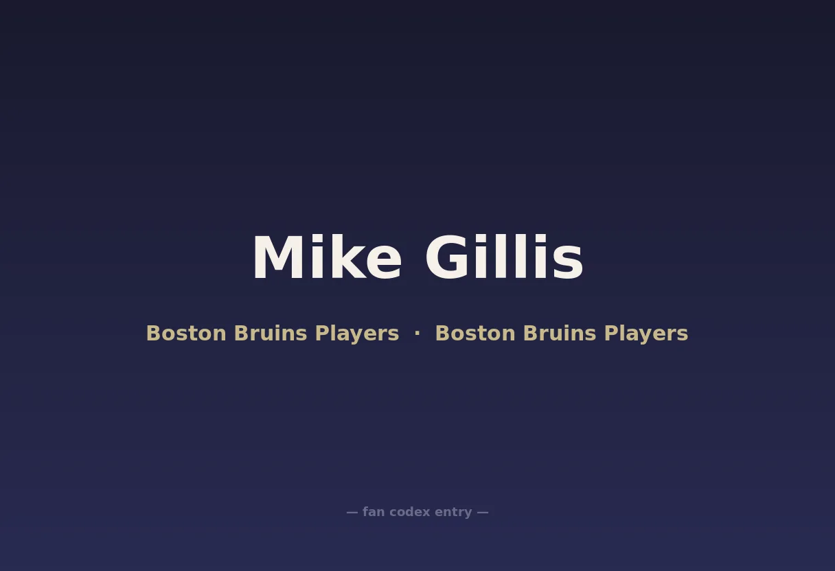 Mike Gillis
