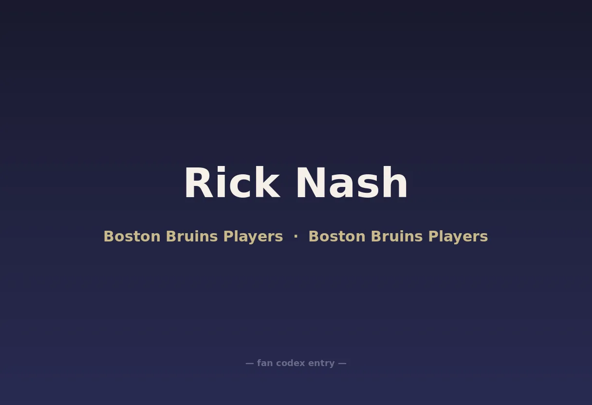 Rick Nash