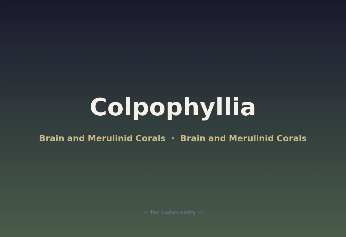 Colpophyllia