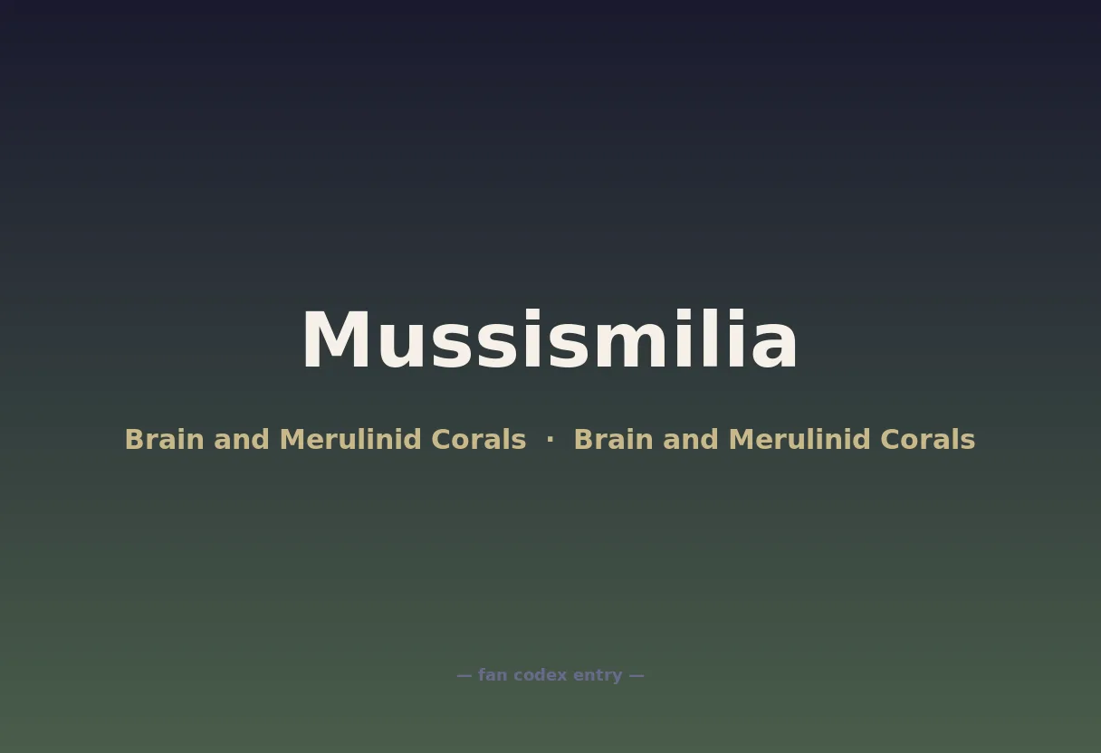 Mussismilia