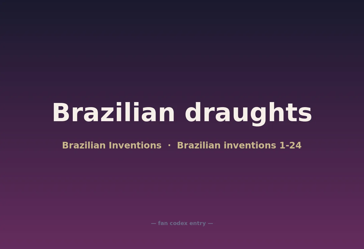 Brazilian draughts