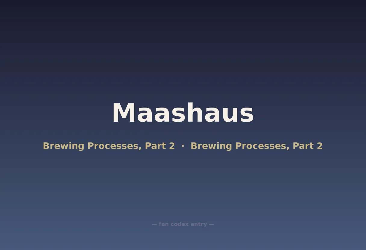 Maashaus