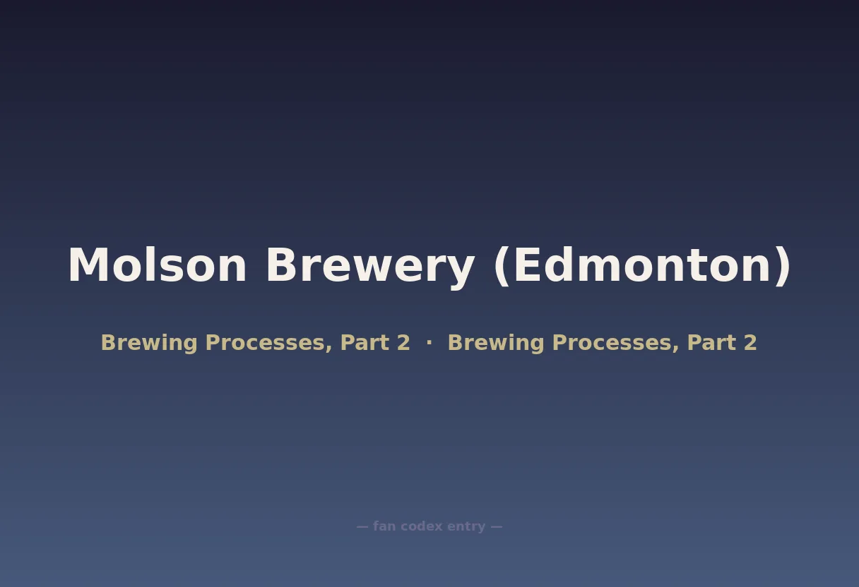 Molson Brewery (Edmonton)