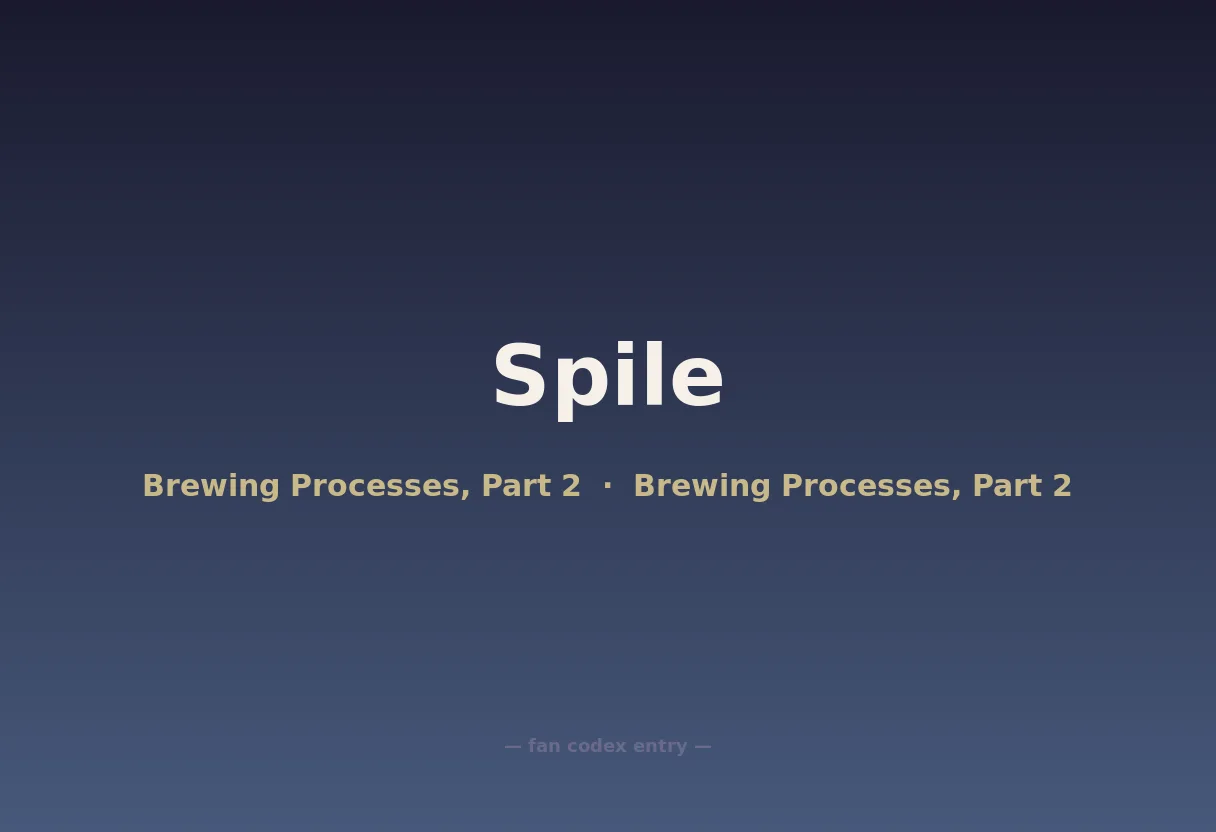 Spile