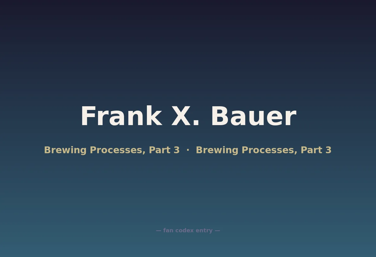 Frank X. Bauer