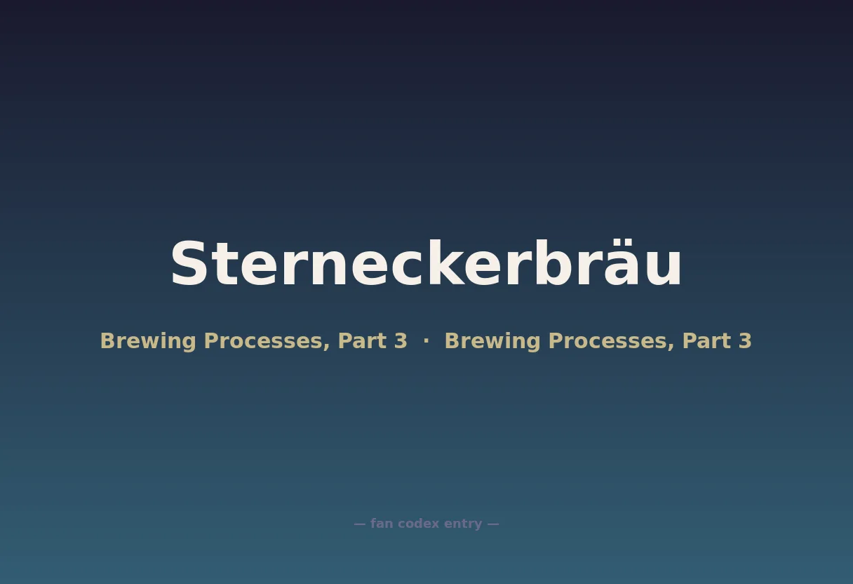 Sterneckerbräu