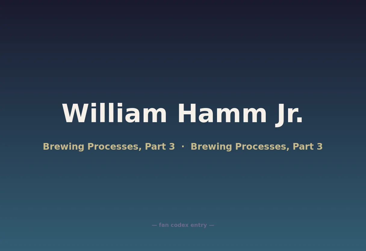 William Hamm Jr.