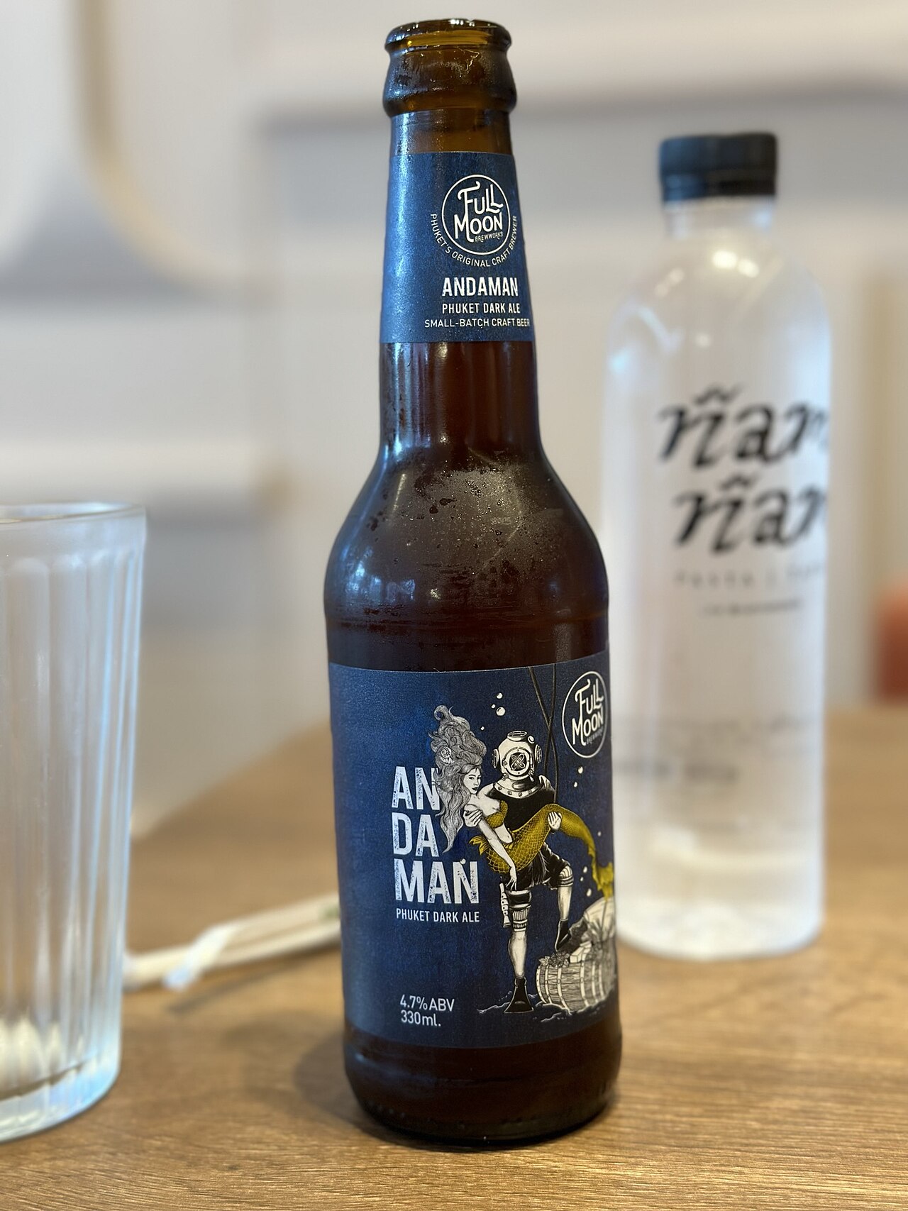 Andaman Phuket Dark Ale beer bottle