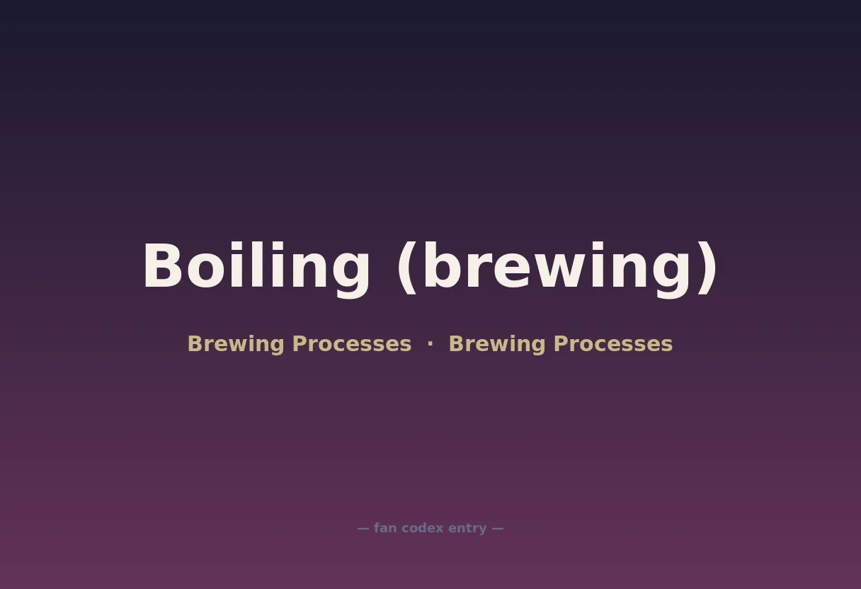 Boiling (brewing)