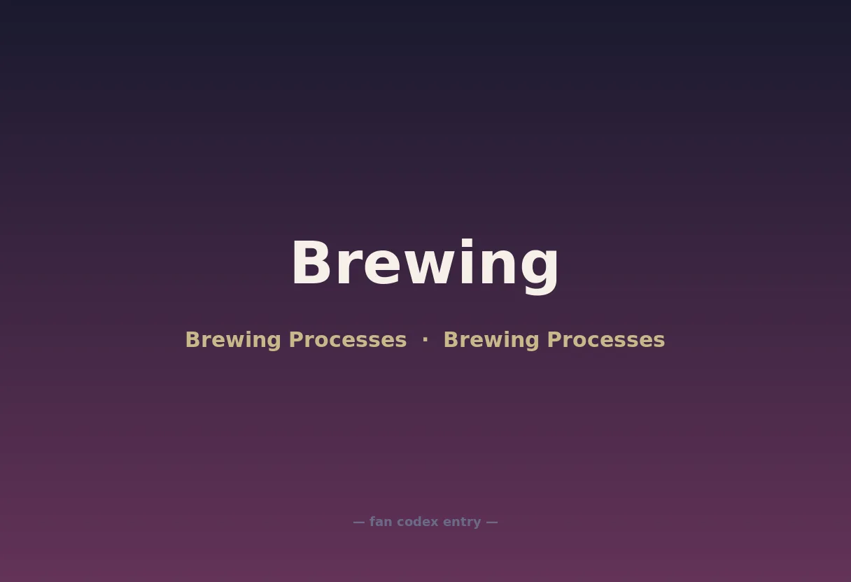 Brewing