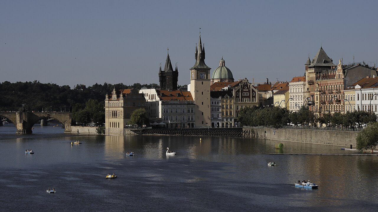 Charles Bridge with Old Town