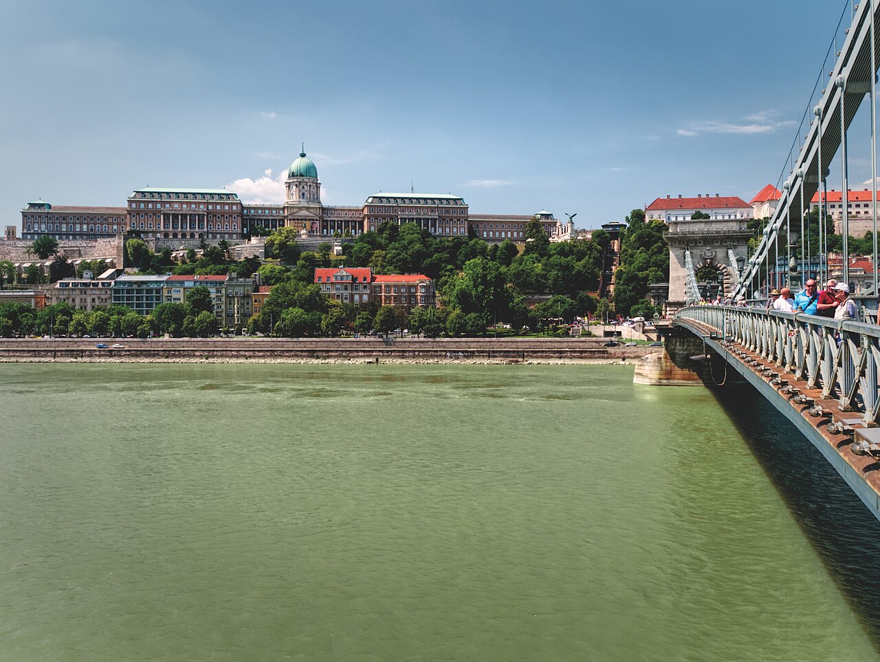 2018 07 05 budapest chain bridge royal palace