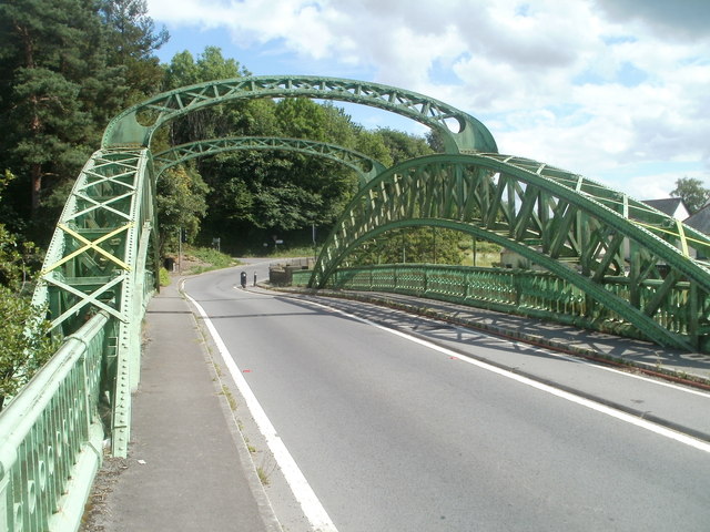 Across Chain Bridge, Monmouthshire - geograph.org.uk
