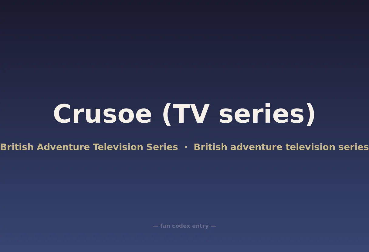 Crusoe (TV series)