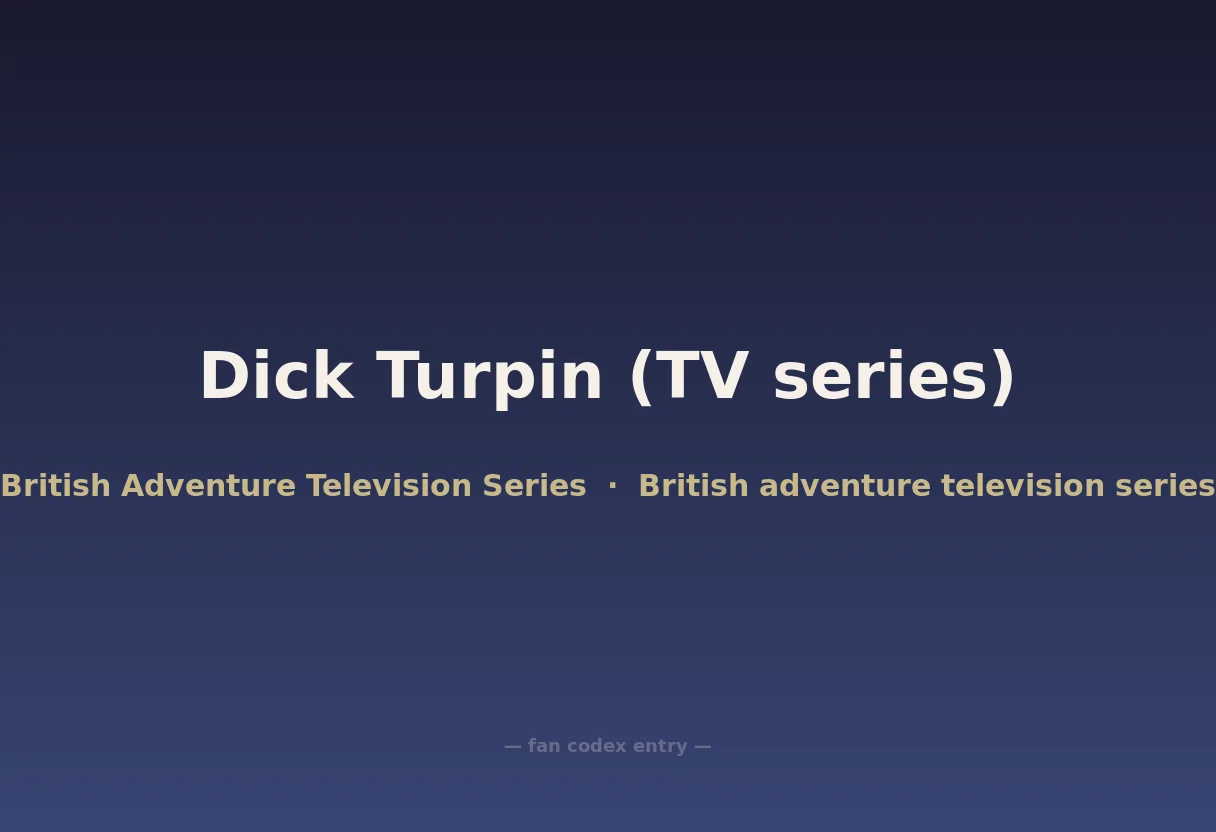 Dick Turpin (TV series)