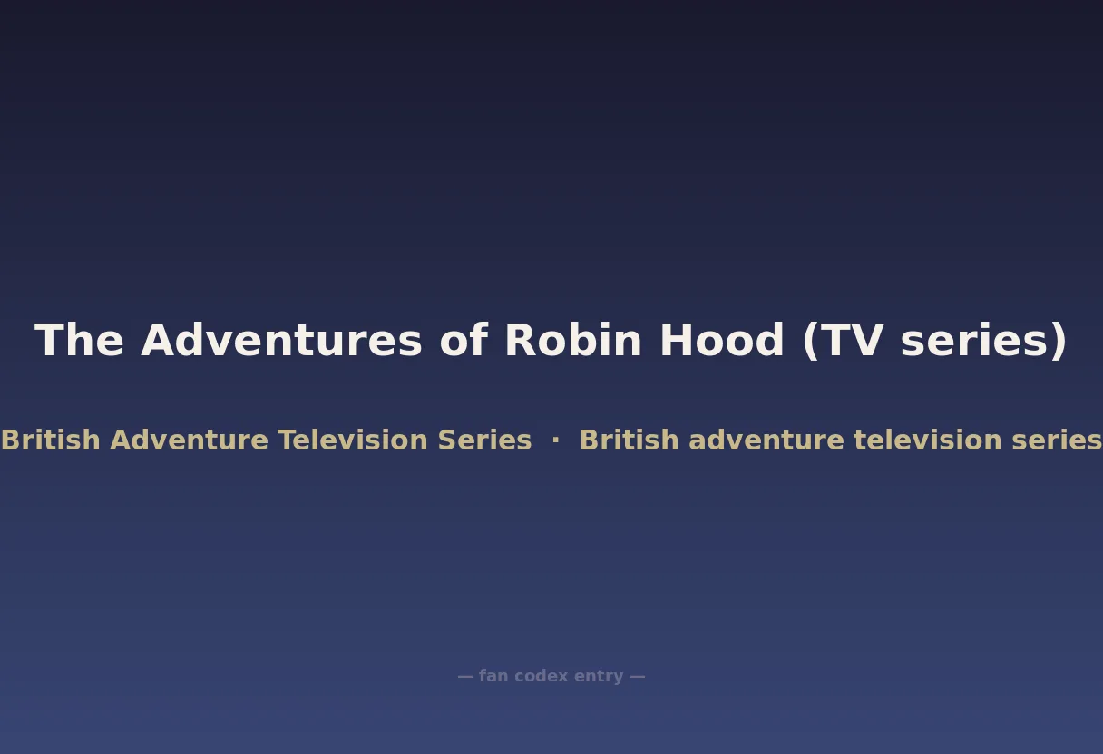 The Adventures of Robin Hood (TV series)
