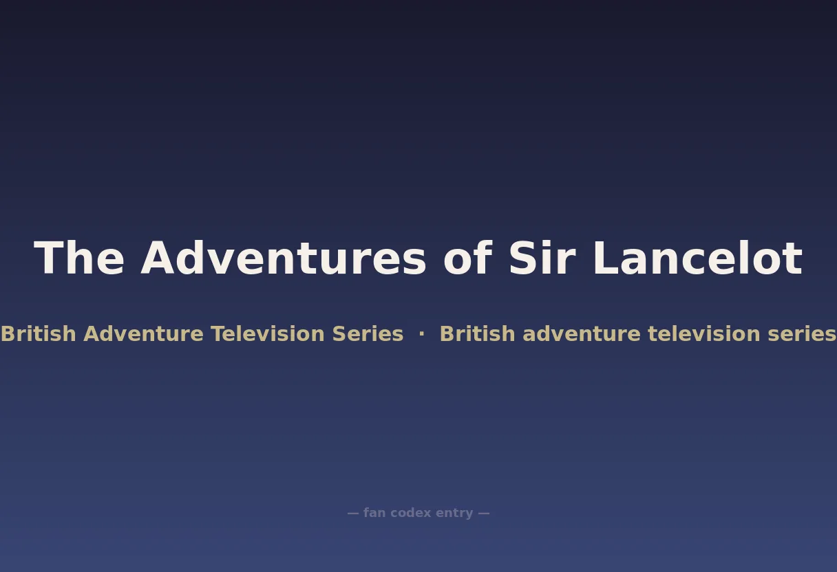 The Adventures of Sir Lancelot