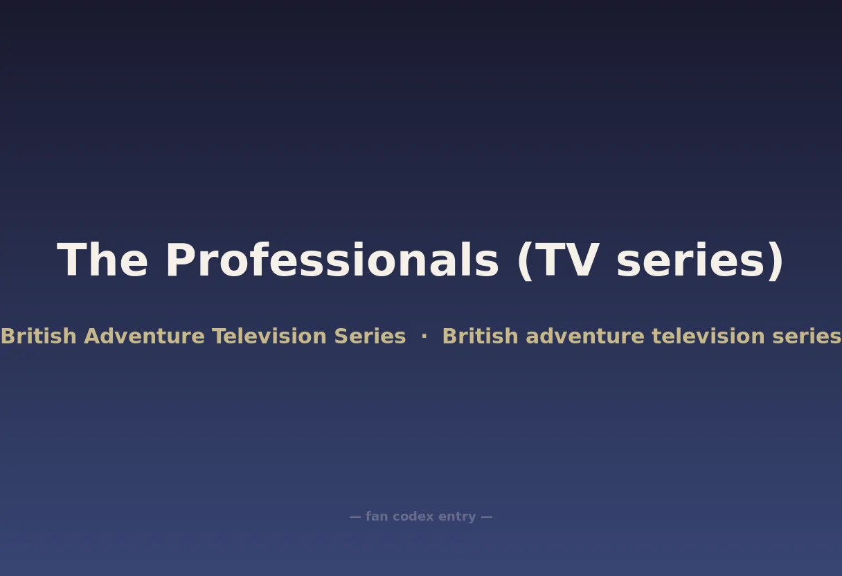 The Professionals (TV series)