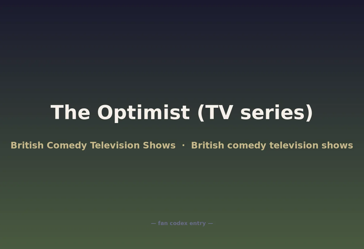 The Optimist (TV series)