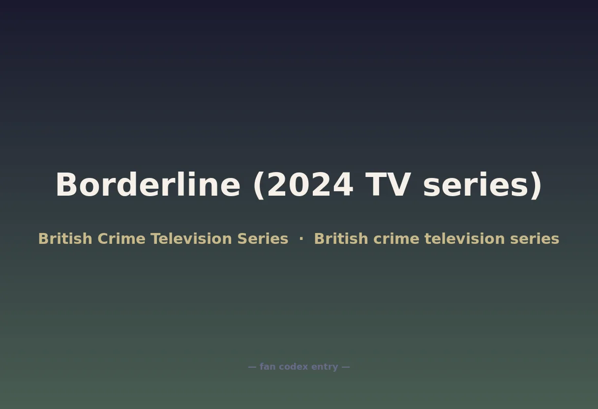 Borderline (2024 TV series)