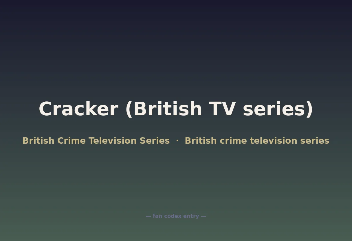 Cracker (British TV series)