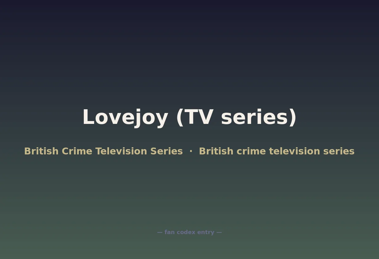 Lovejoy (TV series)