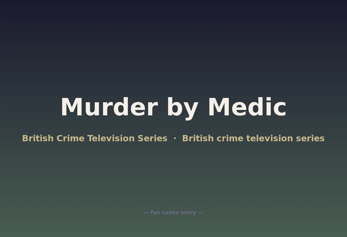 Murder by Medic