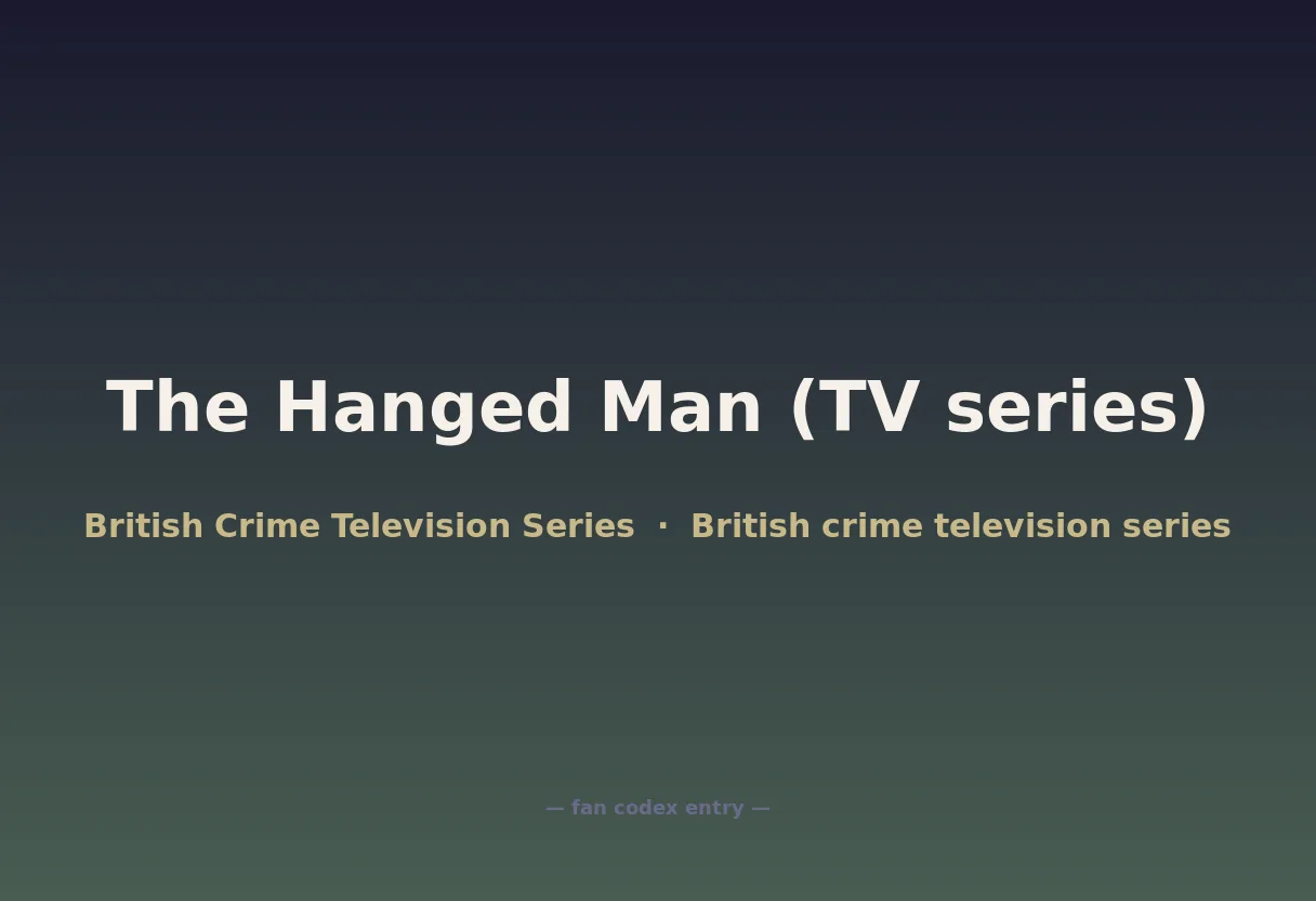 The Hanged Man (TV series)