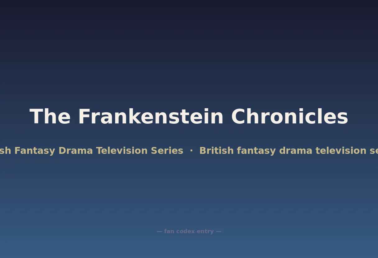 The Frankenstein Chronicles