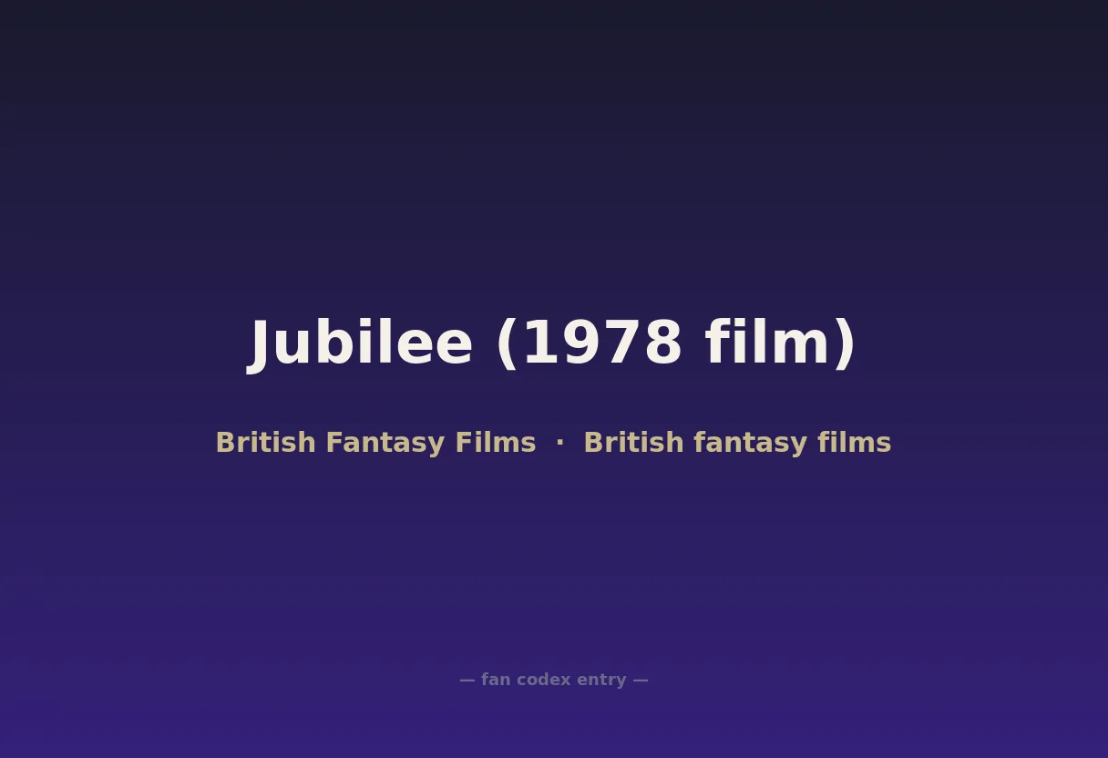 Jubilee (1978 film)