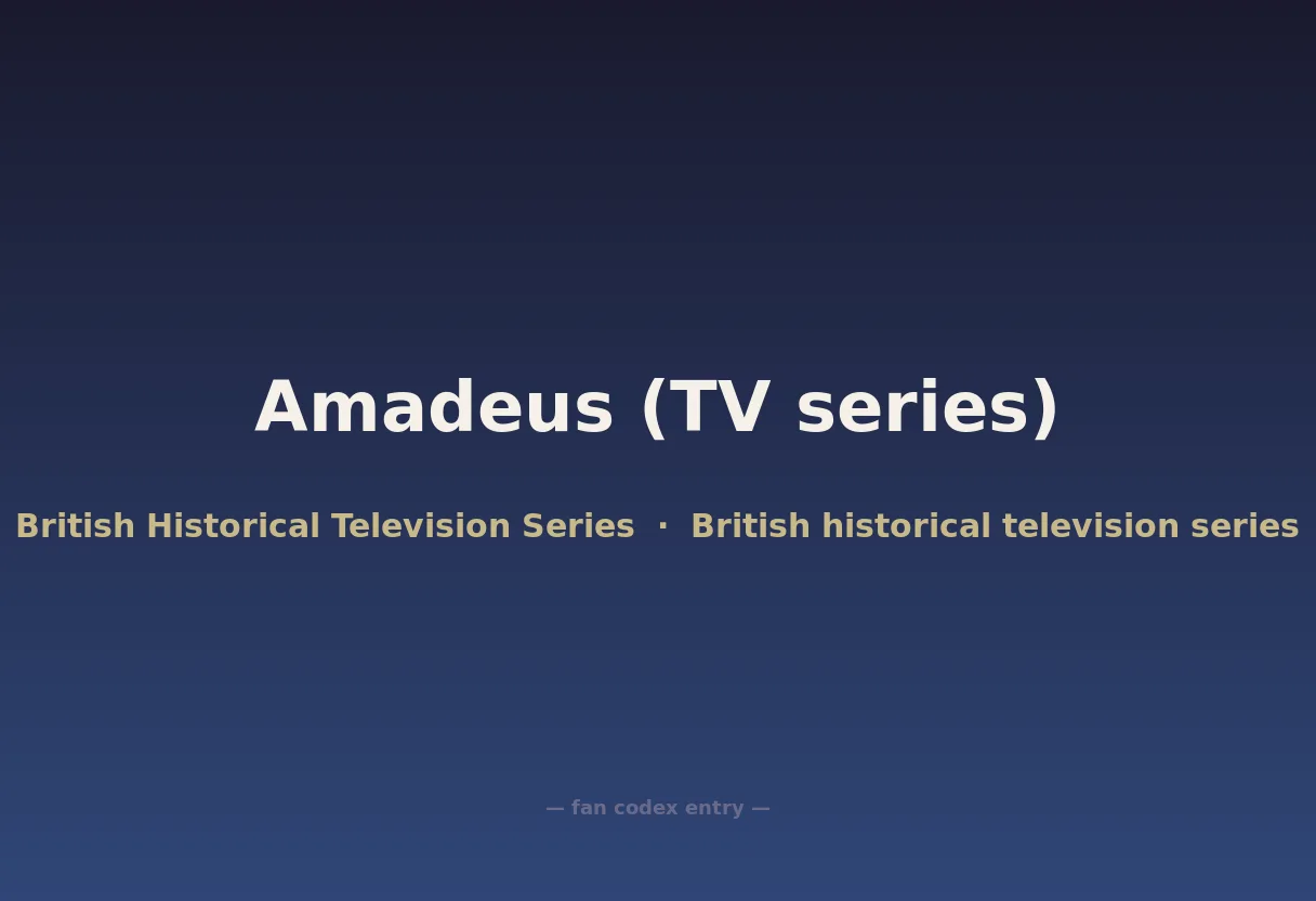 Amadeus (TV series)