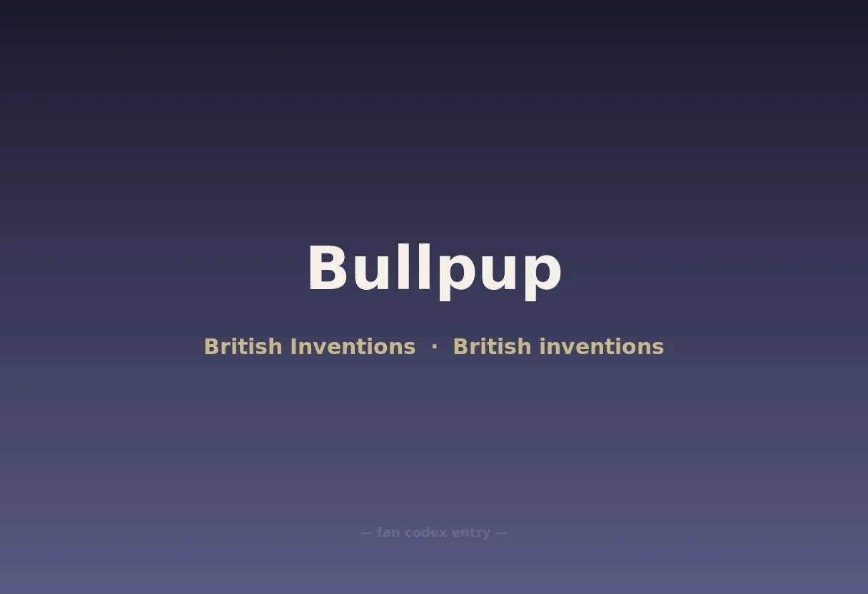 Bullpup