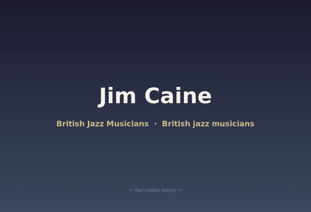 Jim Caine