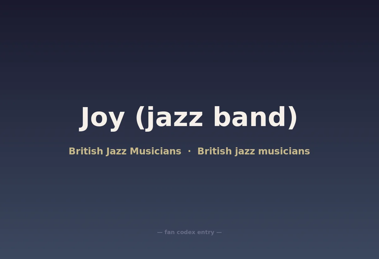 Joy (jazz band)