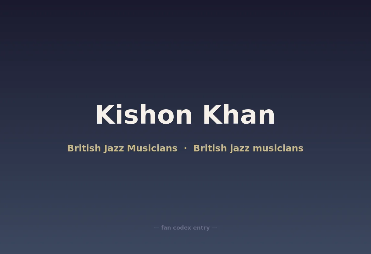Kishon Khan