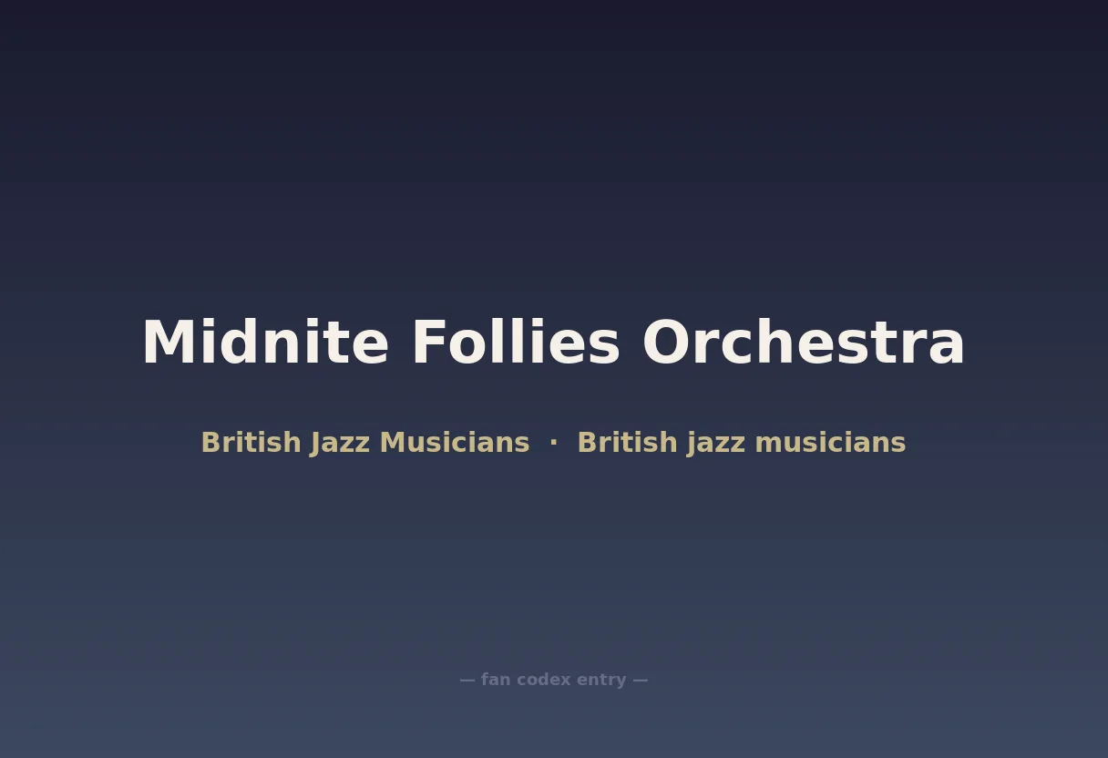 Midnite Follies Orchestra