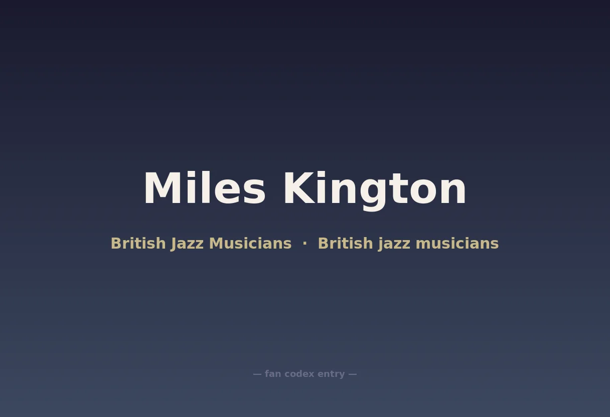 Miles Kington