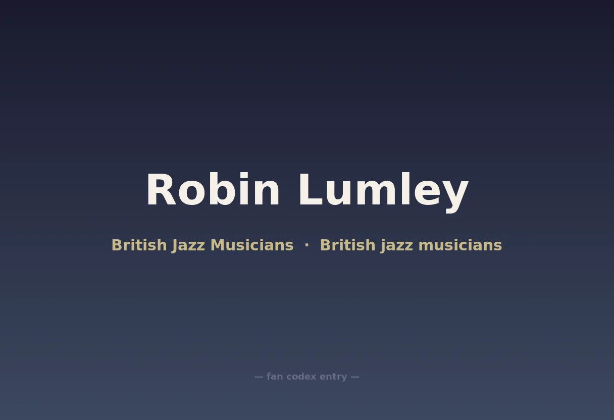Robin Lumley