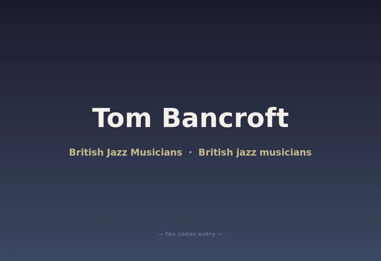Tom Bancroft