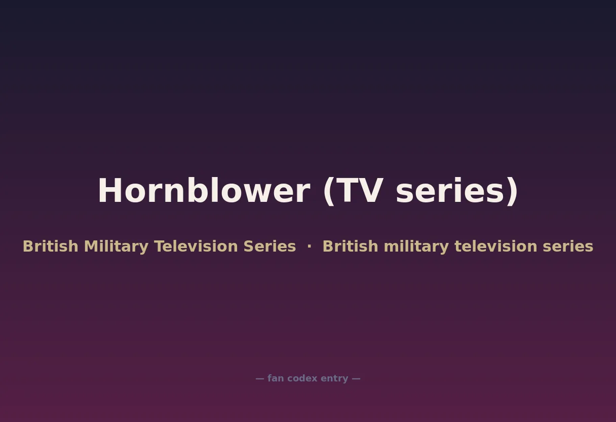 Hornblower (TV series)