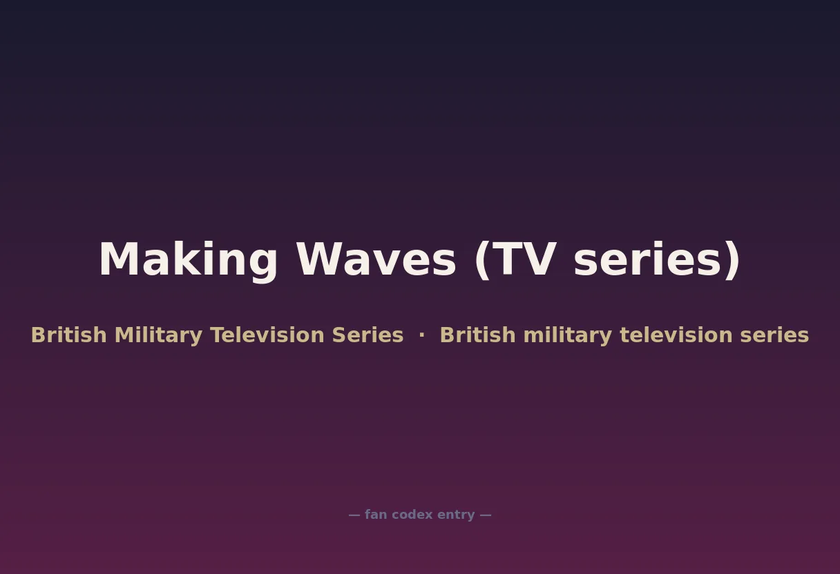 Making Waves (TV series)