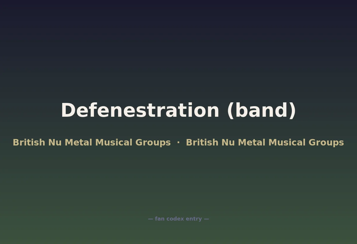 Defenestration (band)