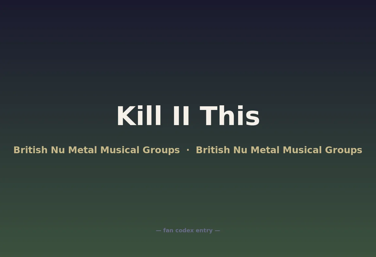 Kill II This