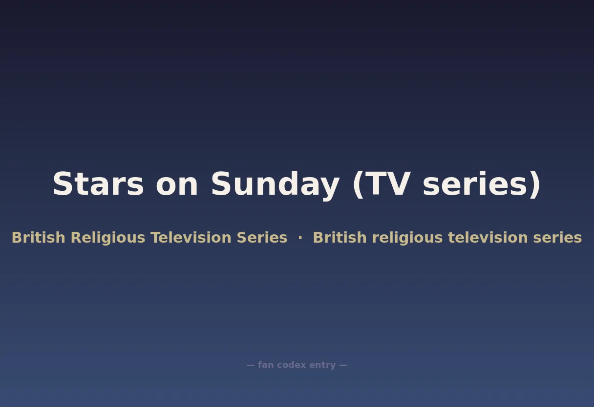 Stars on Sunday (TV series)