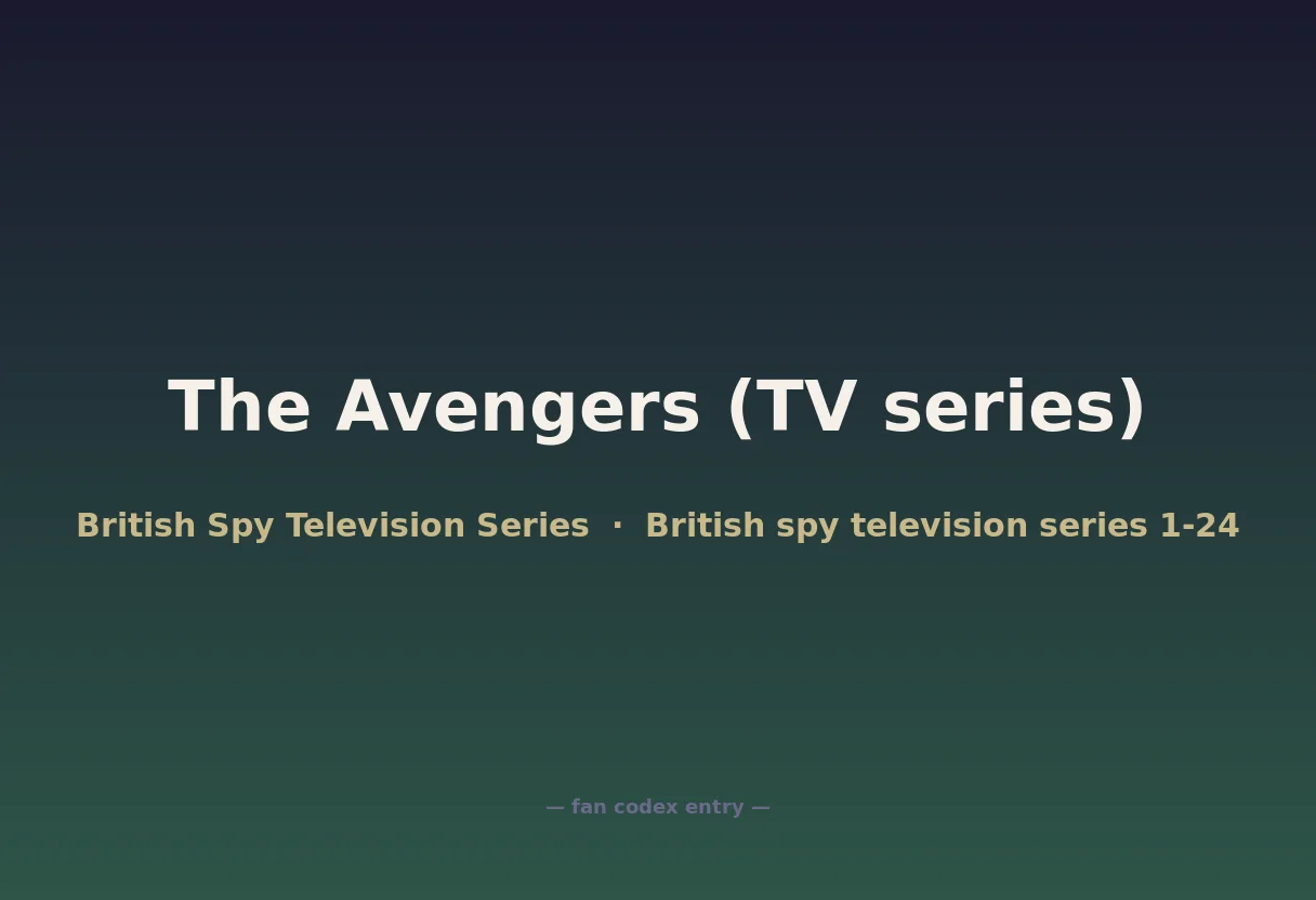 The Avengers (TV series)